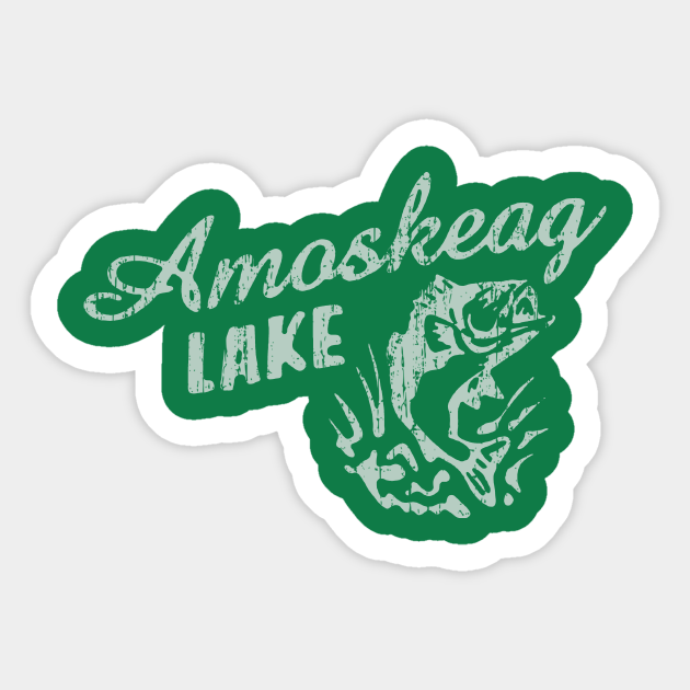 Grown Ups Amoskeag Lake Amoskeag Lake Sticker TeePublic